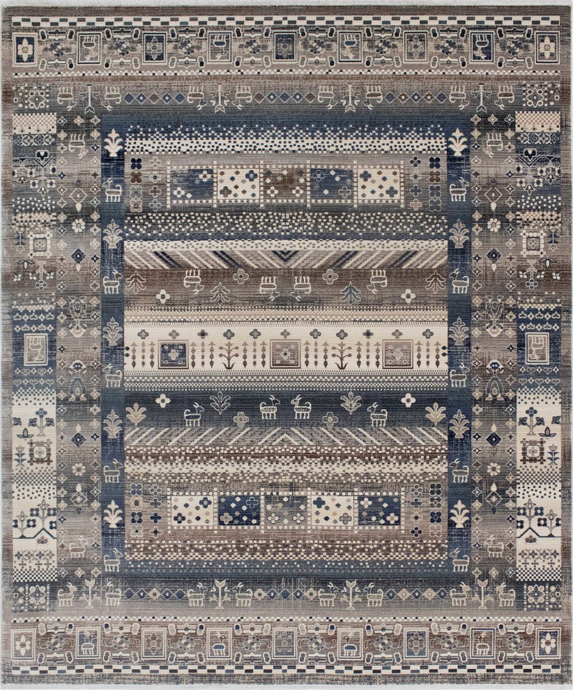 Noori Rug Latif Leslee Grey/Blue Rug