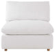 Modular Sectional Deep Sofa Set, White, Fabric, Modern, Lounge Cafe Hospitality