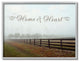 Home And Heart Rustic Farm Landscape Photo, 16"x20"