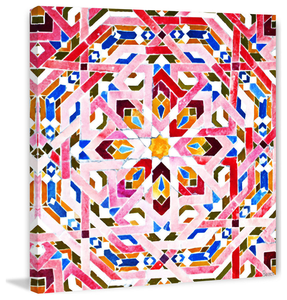 "Kasbah" Fine Art Canvas Print, 24"x24"