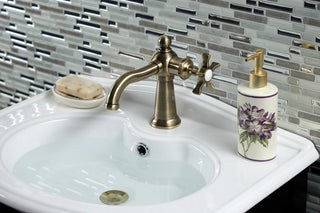 Kingston Brass KS3543NX Single-Handle Bathroom Faucet, Push Pop-Up