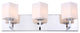 Woodbridge Candice Bath/Wall, 3-Light, 22"W, Opal Square Glass, Led