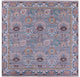10' Square William Morris Handmade Wool Rug - Q14971