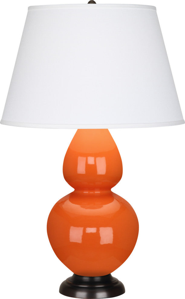 Robert Abbey RA-1645X 1-Light Table Lamp, Double Gourd