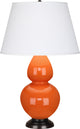 Robert Abbey RA-1645X 1-Light Table Lamp, Double Gourd