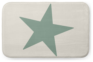24" x 17" Big Star Bathmat, Sage