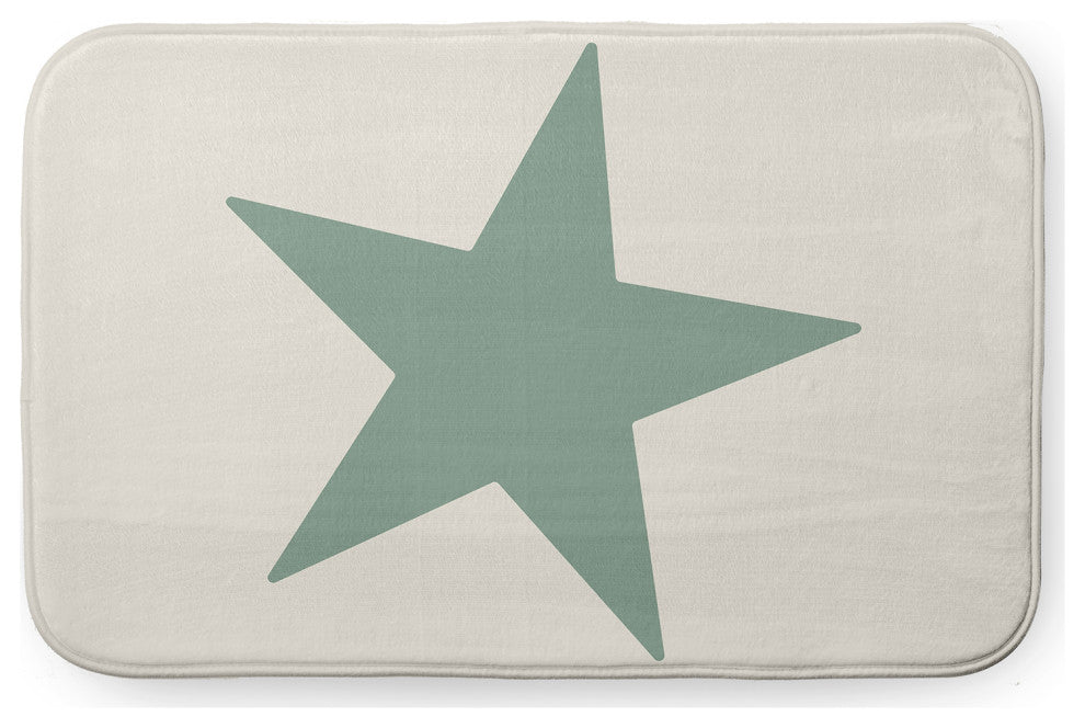 24" x 17" Big Star Bathmat, Sage