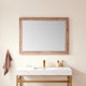 Cuenca Rectangular Wall Mount Mirror, North American Logs, 48"