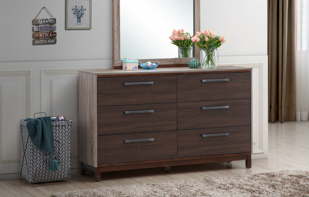 Magnolia Six-Drawer Dresser