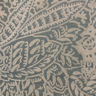 Plutus Gray Festive Jacquard Luxury Throw Pillow, 18"x18"