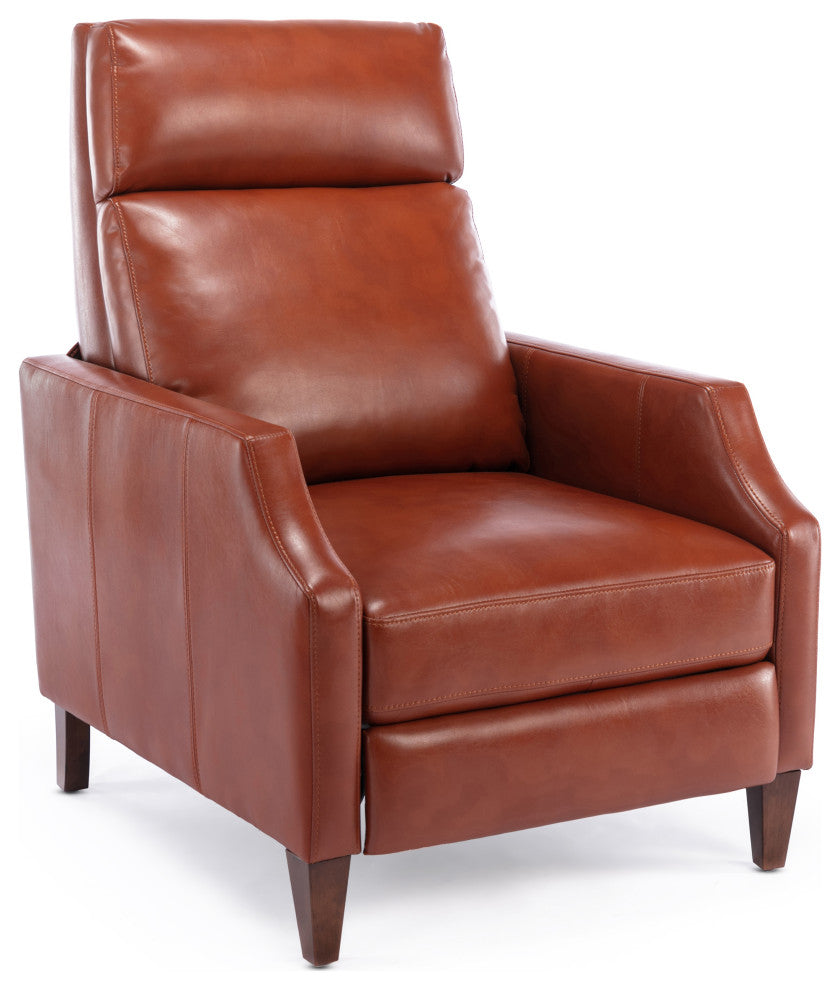 Balantyne Push Back Recliner, Caramel