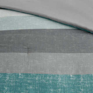 Madison Park Essentials Jaxon Stripe Comforter Set With Bed Sheets