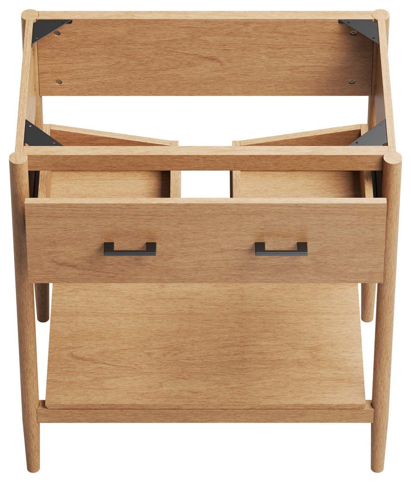 Zaire 30" Bathroom Vanity Cabinet (Sink Basin Not Included) - Natural