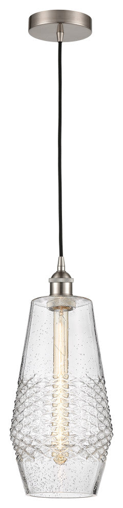 Innovations 616-1P-SN-G684-7-LED 1-Light Mini Pendant, Brushed Satin Nickel