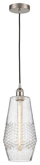 Innovations 616-1P-SN-G684-7-LED 1-Light Mini Pendant, Brushed Satin Nickel