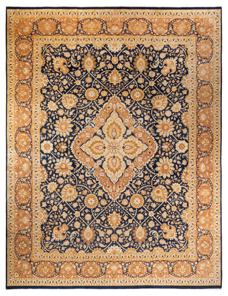 Mogul, One-of-a-Kind Hand-Knotted Area Rug Blue, 11' 10" x 15' 5"