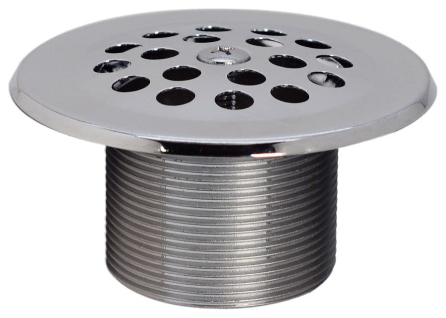 Beehive Grid Universal Tub Trim With Trip Lever Faceplate In Polished Chrome, Polished Chrome