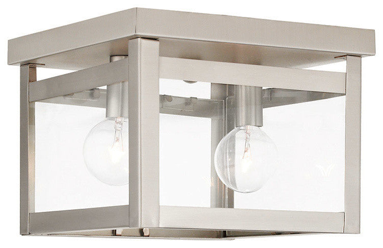 Milford Ceiling Mount, Brushed Nickel