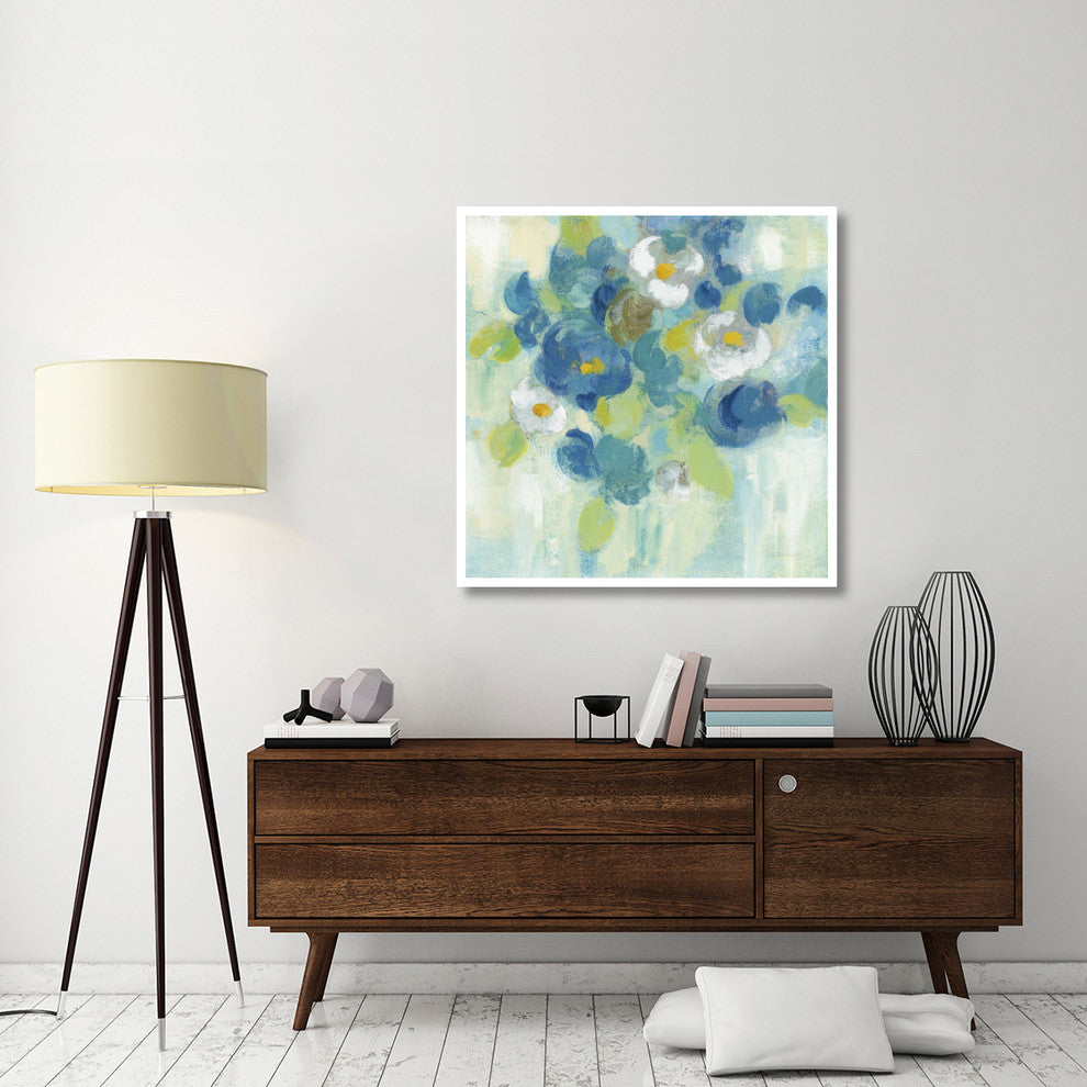 "Spring Aroma III Yellow" Digital Paper Print by Silvia Vassileva, 42"x42"