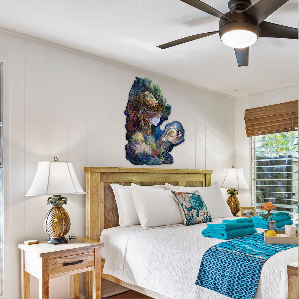 Daughter of the Deep Oversized Wall, Over the Door and Yard Decor