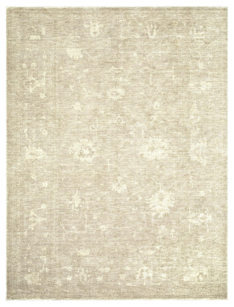 Galey Alix x Livabliss GAHU-2302 Area Rug,Light Brown, Ivory, Brown, 6'7" x 9'6"