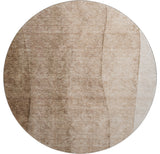 Premium Machine Washable Mayfield AMF690 Brown 8' x 8' Round Rug
