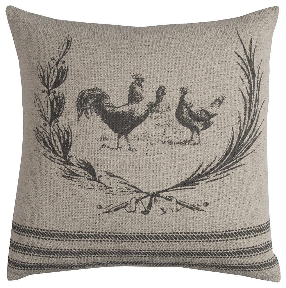 Rizzy Home 20" x 20" Pillow Cover