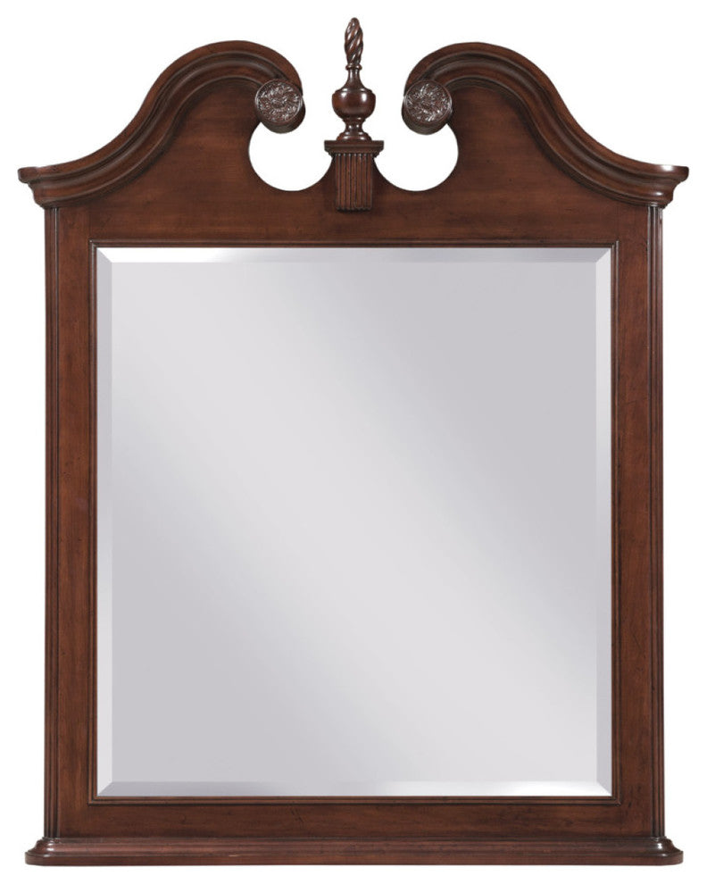 Kincaid Hadleigh Vertical Pediment Mirror 607-030
