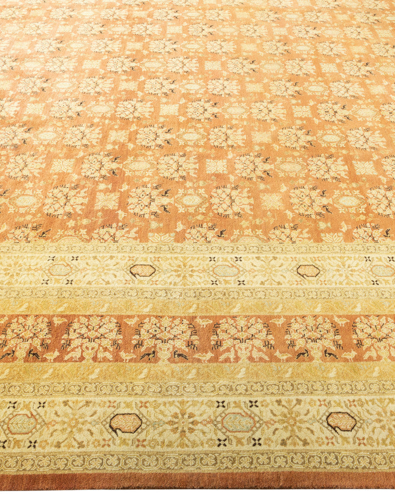 Mogul, One-of-a-Kind Hand-Knotted Area Rug Brown, 10'0"x13'10"