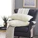 IKAT Velvet Pillow Shell Sets, Gardenia, 2 Piece 26" X 14"