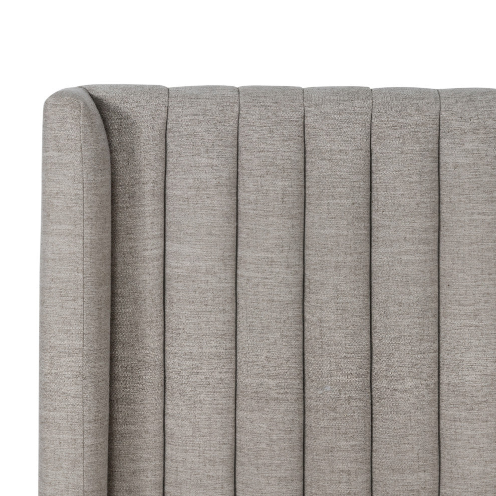 Montgomery Bed, Savile Flannel, Queen