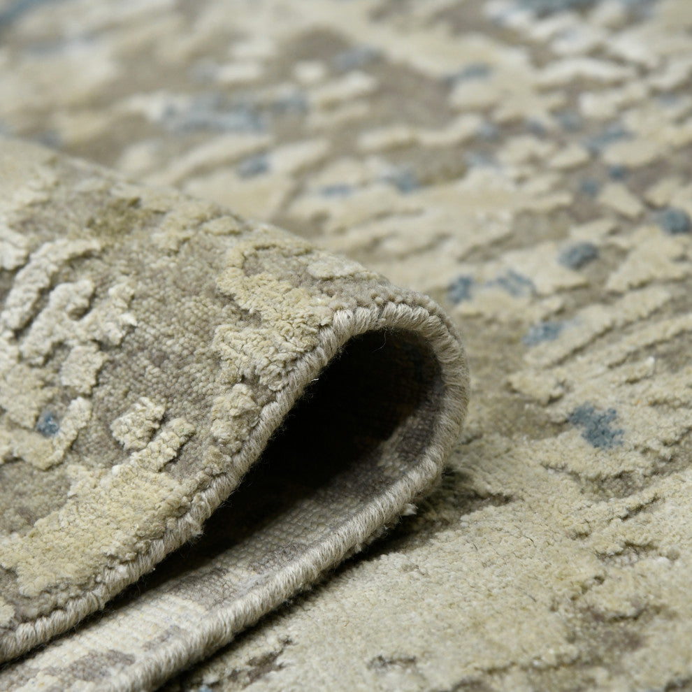 Essence Vailier Area Rug, Gray, 10' x 14', Abstract