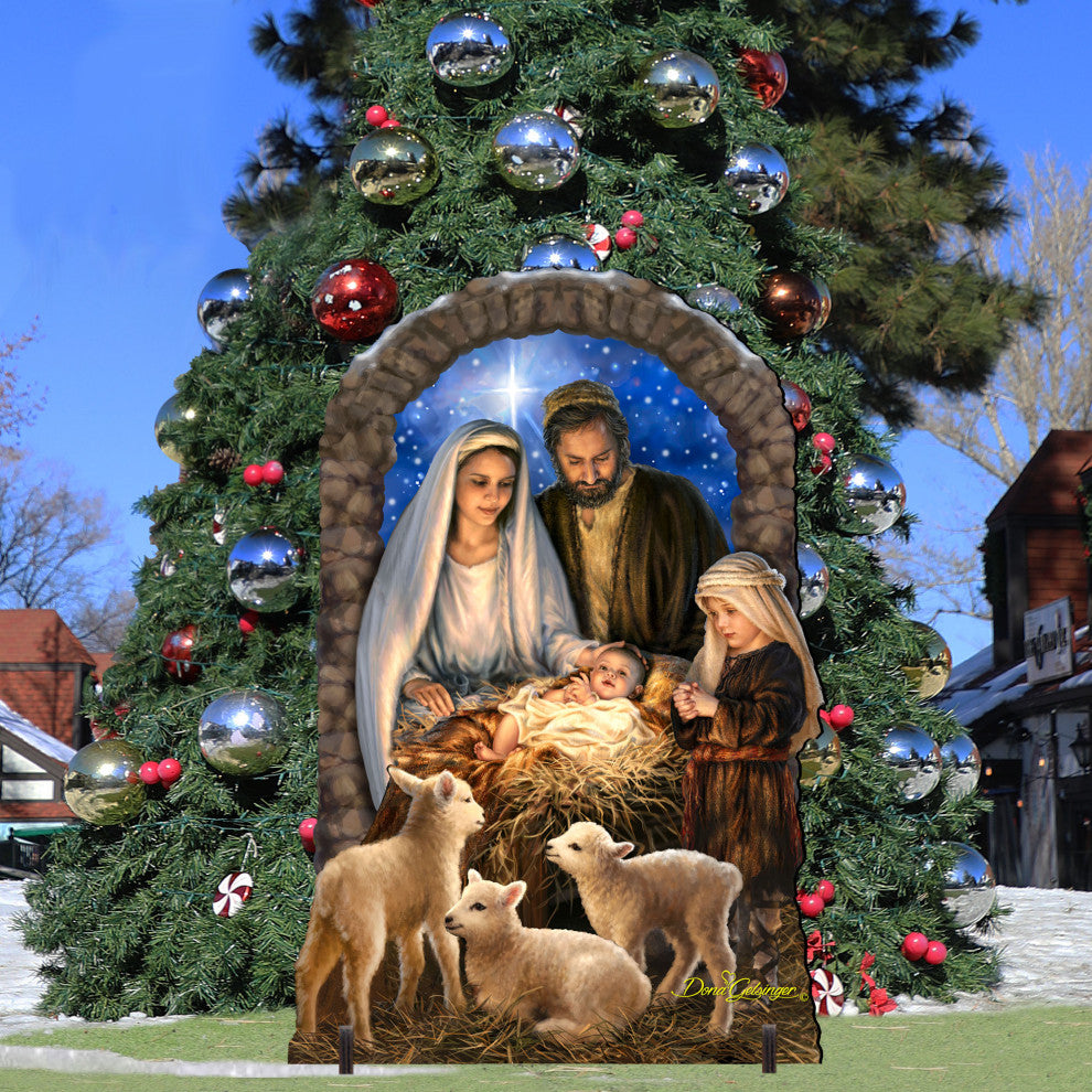 Miracle Nativity Home and Outdoor Decor by Dona Gelsinger