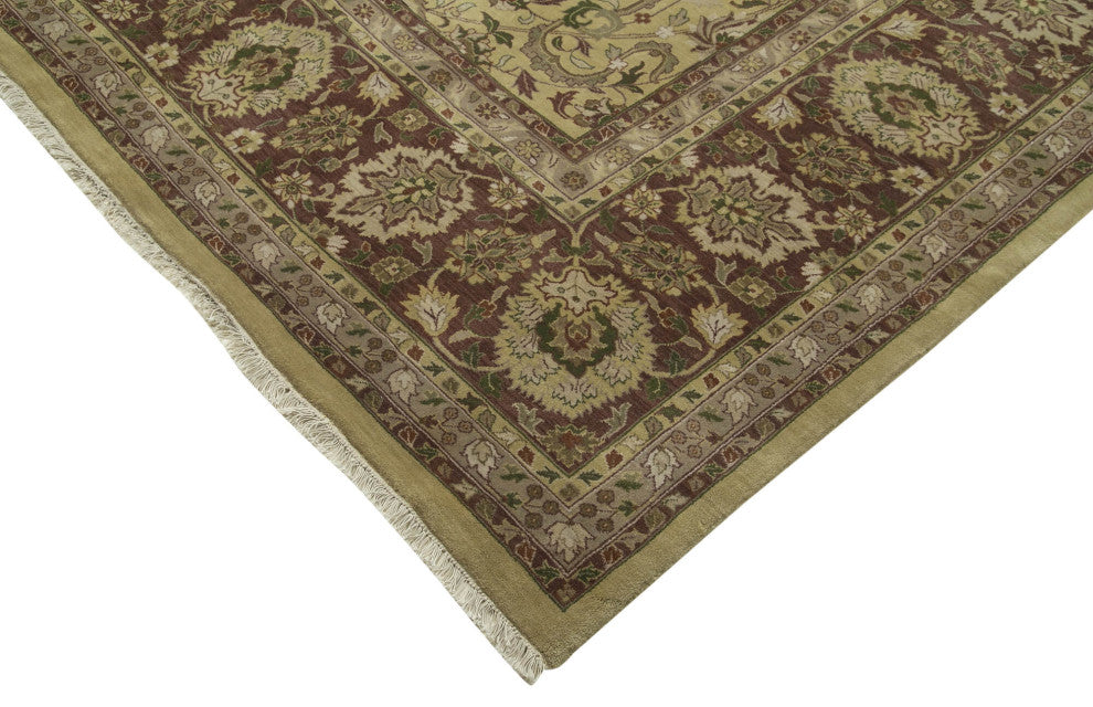 Rug N Carpet - Handwoven Oriental 11' 2" x 17' 11" Large Oushak Area Rug