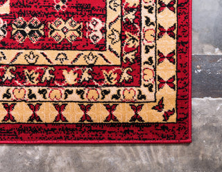 Unique Loom Red Oasis Taftan 2' 2 x 3' 0 Area Rug