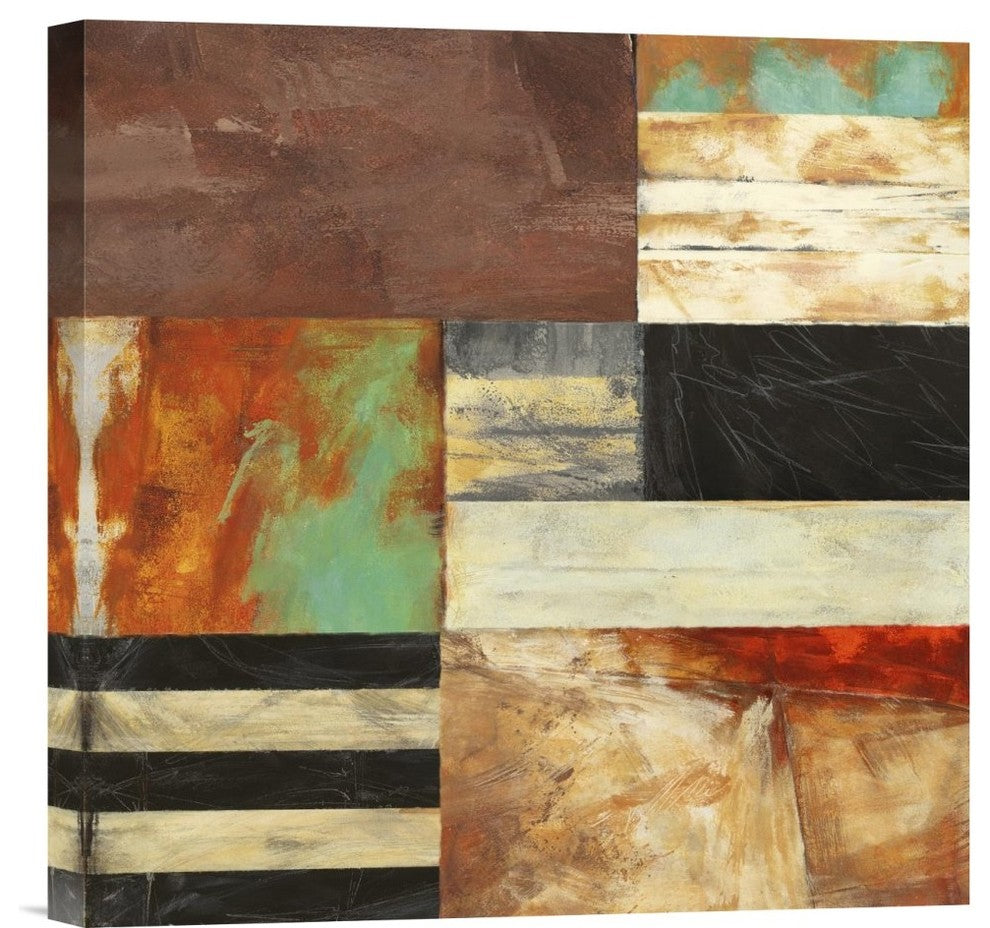 "Attimo II" Stretched Canvas Giclee by Leonardo Bacci, 18"x18"
