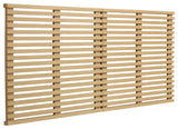 Render Wall Mount King Headboard, Oak
