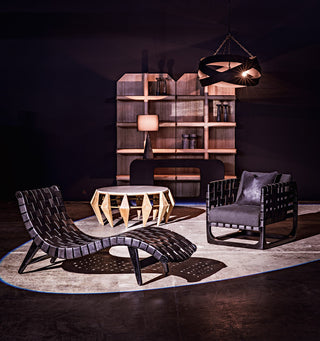 Laszlo Bookcase, Black Metal
