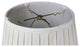 Empire Box Pleat Egg Shell Deluxe Lamp Shade 11"x18"x13.5