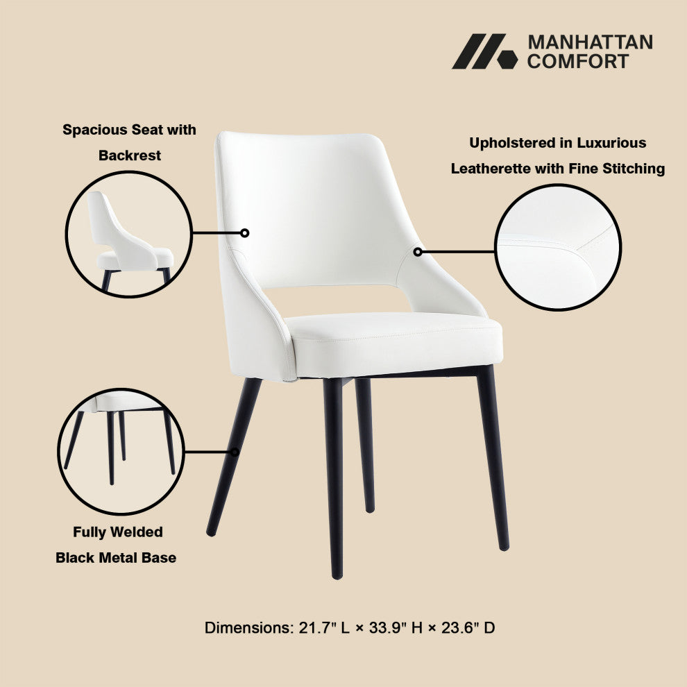 Manhattan Comfort Tremont Dining Chair, Set of 2