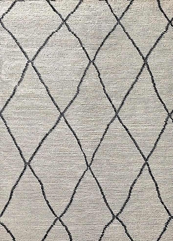 Ahgly Company Indoor Rectangle Mid-Century Modern Area Rugs, 3' x 5'
