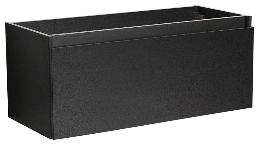 Fresca Mezzo 48" Black Wall Hung Cabinet