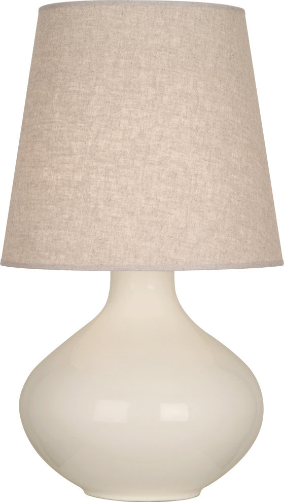 June Table Lamp, Buff, Bone