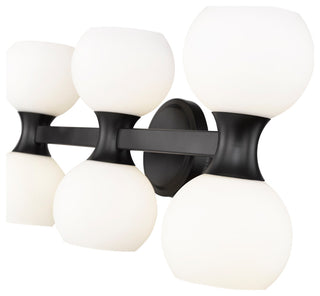 Z-LITE 6-Light Vanity, Matte Black