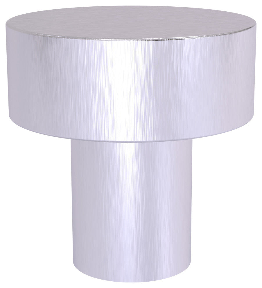 1" Cabinet Knob, Satin Chrome