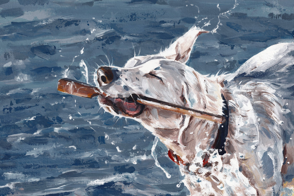 "Wiggles Day Out" Painting Print on Wrapped Canvas, 36x24