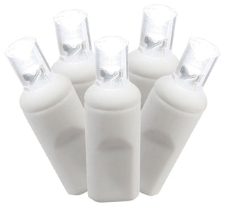 Vickerman X4W6109 100 Pure White Wide Angle Led Single Mold Light Strand