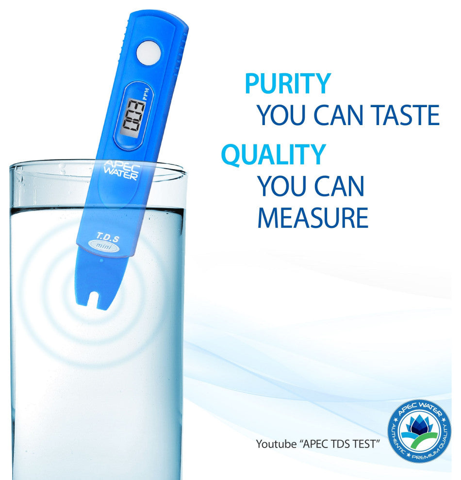 APEC Ultimate Portable 90 GPD Countertop Reverse Osmosis Water Filter System