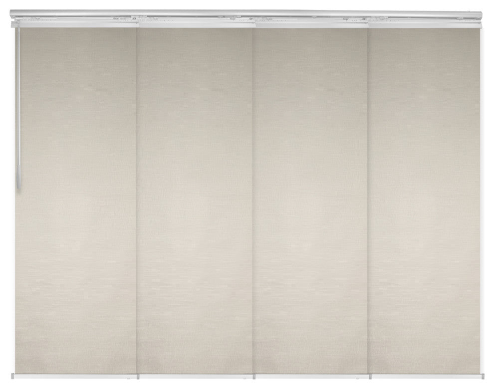 Stella 4-Panel Track Extendable Vertical Blinds 48-88"W