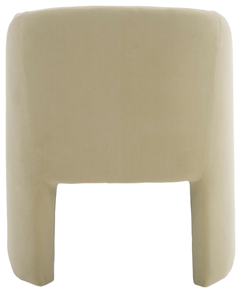 Modrest Danube Modern Beige Fabric Dining Chair